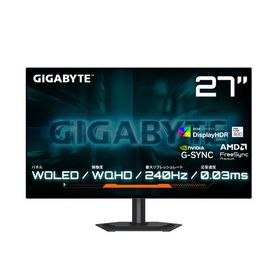 GO27Q24G 27インチ WQHD(2560x1440) 有機EL ゲーミングモニター WOLED 240Hz 0.03ms
