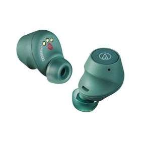 オーディオテクニカ(audio-technica) ATH-CKS30TW+/GR エバーグリーン Bluetooth 完全ワイヤレスイヤホン SOLID BASS