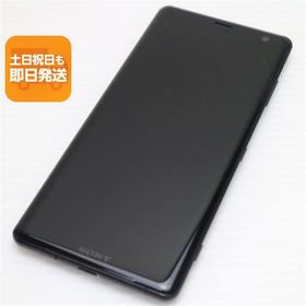 美品 SOV39 Xperia XZ3 ブラック スマホ 本体 白ロム 中古 あすつく 土日祝発送OK