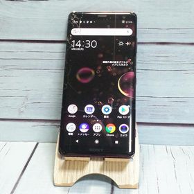 Softbank SONY Xperia XZ3 801SO ボルドーレッド [ジャンク] 本体 白ロム SIMロック解除済み SIMフリー J446247
