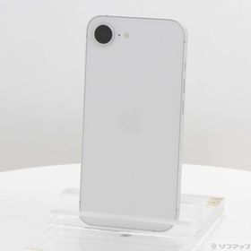 (中古)Apple iPhone16e 128GB ホワイト MD1R4J/A SIMフリー(377-ud)