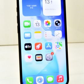 白ロム au SIMフリー Apple iPhone16e 128GB iOS26.5 Black MD1Q4J/A 初期化済【中古】