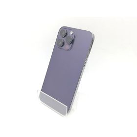 【中古】Apple au 【SIMフリー】 iPhone 14 Pro Max 512GB ディープパープル MQ9J3J/A【熊本】保証期間1ヶ月【ランクC】