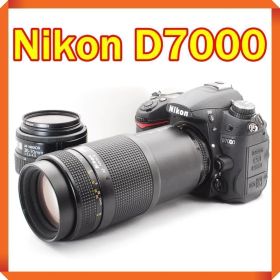 シャッター6929回 Nikon D7000 一眼レフカメラ ダブルレンズ