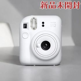 FUJIFILM 富士フイルム チェキ instax mini 12 INS MINI 12 WHITE インスタントカメラ