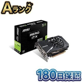 【整備済み品】 MSI GEFORCE GTX 1060 AERO ITX 6G OC グラフィックボード グラボ ビデオカード ショート基盤 180
