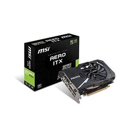 MSI ショート基盤採用 グラフィックスカード GEFORCE GTX 1060 AERO ITX 6G OC
