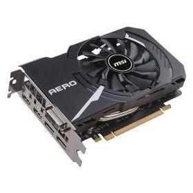 MSI GeForce GTX 1060 AERO ITX 6G OC グラフィックスボード VD6307(中古品)