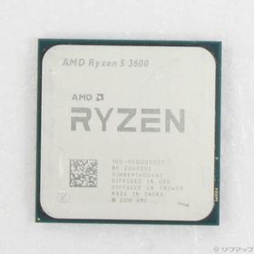 〔中古〕AMD(エーエムディー) Ryzen 5 3600 〔3.6GHz／SOCKET AM4〕〔305-ud〕