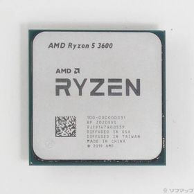 〔中古〕AMD(エーエムディー) Ryzen 5 3600 〔3.6GHz／SOCKET AM4〕〔262-ud〕