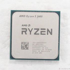 〔中古〕AMD(エーエムディー) Ryzen 5 3600 〔3.6GHz／SOCKET AM4〕〔344-ud〕