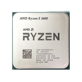 コンピューター アクセサリー AMD Ryzen 5 3600 CPU プロセッサー New R5 3600 3.6 GHz 6 コア 12 スレッド