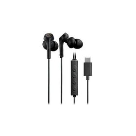 オーディオテクニカ イヤホン ヘッドセット NC機能 USB-C用 ブラック ATH-CKS330NC_BK