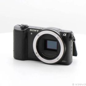 ソフマップ 〔中古品〕 α5100 ボディ ブラック ILCE-5100【297】