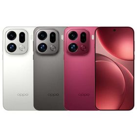 OPPO Find X9 PRO 12GB 256GB 赤色 AI 5G Dimensity 9500 CPU 6.78インチAMOLED 120Hz NFC 50MP 7500mAh 80Wスーパーチャージ 日本語＋Google Play対応 PLG110