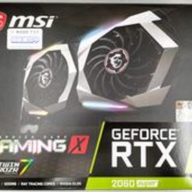 PCI-EXPRESSバス対応 NVIDIA系グラフィックカ RTX 2060 SUPER GAMING X 8GB MSI