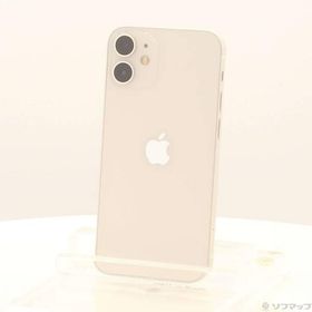 〔中古〕Apple(アップル) iPhone12 mini 128GB ホワイト MGDM3J／A SoftBank〔371-ud〕