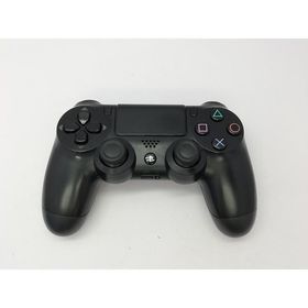 【中古】SONY ワイヤレスコントローラー(DUALSHOCK 4) CUH-ZCT2J [ジェット・ブラック]【立川フロム中武】保証期間１週間【ランクC】