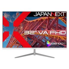 JAPANNEXT PCモニター・液晶ディスプレイ JN-V32FLFHD-W [32インチ ホワイト]