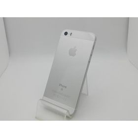 【中古】Apple au 【SIMロック解除済み】 iPhone SE （第1世代） 32GB シルバー MP832J/A【新橋烏森通り】保証期間１ヶ月【ランクC】