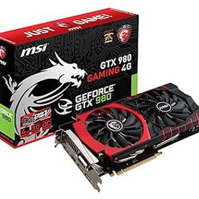 【中古】MSI GeForce GTX 980搭載グラフィックボード GTX980 GAMING 4G