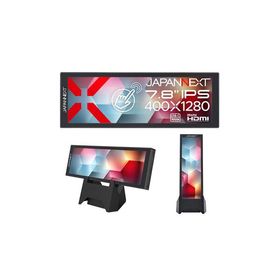 JAPANNEXT タッチパネルディスプレイ 7.8型/400×1280/ブラック JN-MD-IPST784