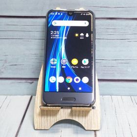 SoftBank AQUOS R compact 701SH トルマリン ブラック 本体 白ロム [ジャンク] SIMロック解除済み SIMフリー J131016