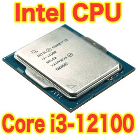 Intel CPU Core i3-12100 GPU内蔵 12世代 4c8t