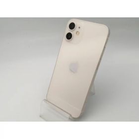 【中古】Apple 国内版 【SIMフリー】 iPhone 12 mini 64GB ホワイト MGA63J/A【大阪堂島】保証期間1ヶ月【ランクC】