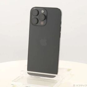 ソフマップ 〔中古品〕 iPhone16 Pro Max 512GB ブラックチタニウム MYWL3J／A SIMフリー【269】