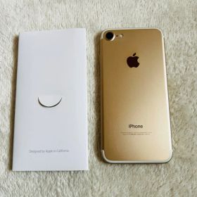 Apple iPhone7 本体 ゴールド 【美品】