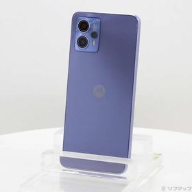 〔中古〕Motorola(モトローラ) moto g13 128GB ラベンダーブルー PAWW0019JP SIMフリー〔344-ud〕