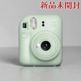 FUJIFILM 富士フイルム チェキ instax mini 12 INS MINI 12 ミントグリーン インスタントカメラ