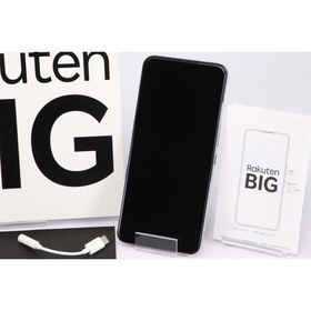 [美品｜動作保証] Rakuten Android スマートフォン BIG ZR01 ホワイト [6.9型 有機EL｜RAM6GB｜ROM 128GB｜SIMフリー]