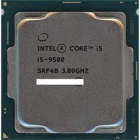 爆買【中古】【ゆうパケット対応】Core i5 9500 3.0GHz 9M LGA1151 65W SRF4B