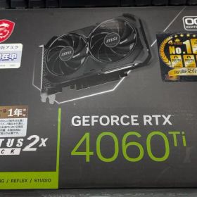 MSI GeForce RTX 4060Ti 8GB VENTUS 2X