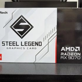 新品 Radeon RX9070XT ASRock Steel Legend