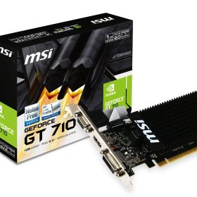 【中古】【非常に良い】MSI GeForce GT710 GDDR3 1GB グラフィックスボード VD5932