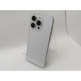 【中古】Apple docomo 【SIMフリー】 iPhone 14 Pro 128GB シルバー MQ013J/A【津田沼】保証期間１ヶ月【ランクC】