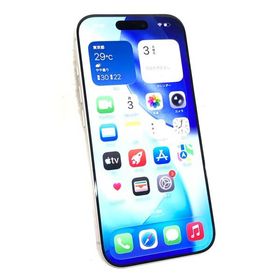 中古 Apple iPhone17 Pro 256GB シルバー MG854J／A SIMフリー ※eSIMが必要です ※赤ロム保証あります