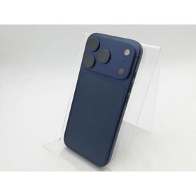 【中古】Apple au 【SIMフリー】 iPhone 17 Pro 256GB ディープブルー MG874J/A【柏】保証期間１ヶ月【ランクB】
