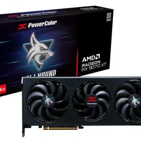 TUL CORPORATION Hellhound AMD Radeon RX 9070 XT 16GB GDDR6 グラフィックカード/2.5スロット トリプルファンクーラー(RX9070XT 16G-L/OC)