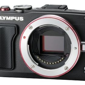 OLYMPUS ミラーレス一眼 PEN Lite E-PL6 ボディ ブラック E-PL6 BODY BLK（中古品）
