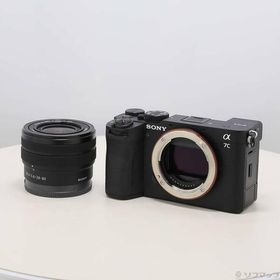 〔中古〕SONY(ソニー) α7C II ズームレンズキット ブラック ILCE-7CM2L〔198-ud〕