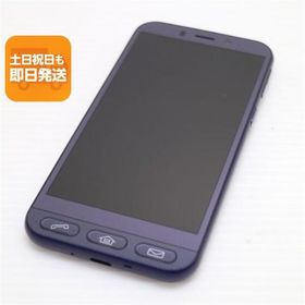 超美品 シンプル スマホ4 ネイビー スマホ 即日発送 スマホ 白ロム 中古 SOFTBANK SHARP あすつく 土日祝発送OK