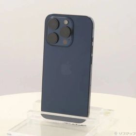 ソフマップ 〔中古品〕 iPhone15 Pro 128GB ブルーチタニウム MTUA3J／A SIMフリー【371】