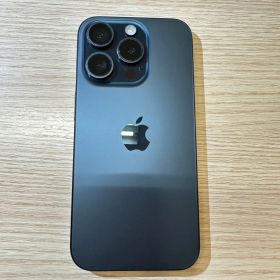 【彦】Apple iPhone15 Pro 256GB ブルーチタニウム MTUG3J/A バッテリー87% SIMフリー 判定ｰ アクティベーションロック解除済【5323IO】H24