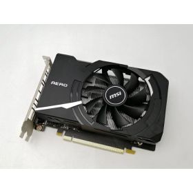 【中古】MSI GeForce GTX 1650 D6 AERO ITX OCV1 GTX1650/4GB(GDDR6)/PCI-E【ECセンター】保証期間1週間