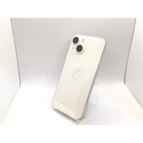 【中古】Apple 国内版 【SIMフリー】 iPhone 13 mini 128GB スターライト MLJE3J/A【高崎モントレー】保証期間１ヶ月【ランクC】