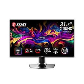 MSI(エムエスアイ) MPG 322UR QD-OLED X24 USB-C接続 ゲーミングモニター ［31.5型 /有機EL 4K(3840×2160） /ワイド /240Hz］